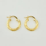 Candongas Sofi 1.4gr / 3/4 in / Oro Amarillo 18K ©