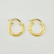 Candongas Sofi 1.55gr / 3/4 in / Oro Amarillo 18K *