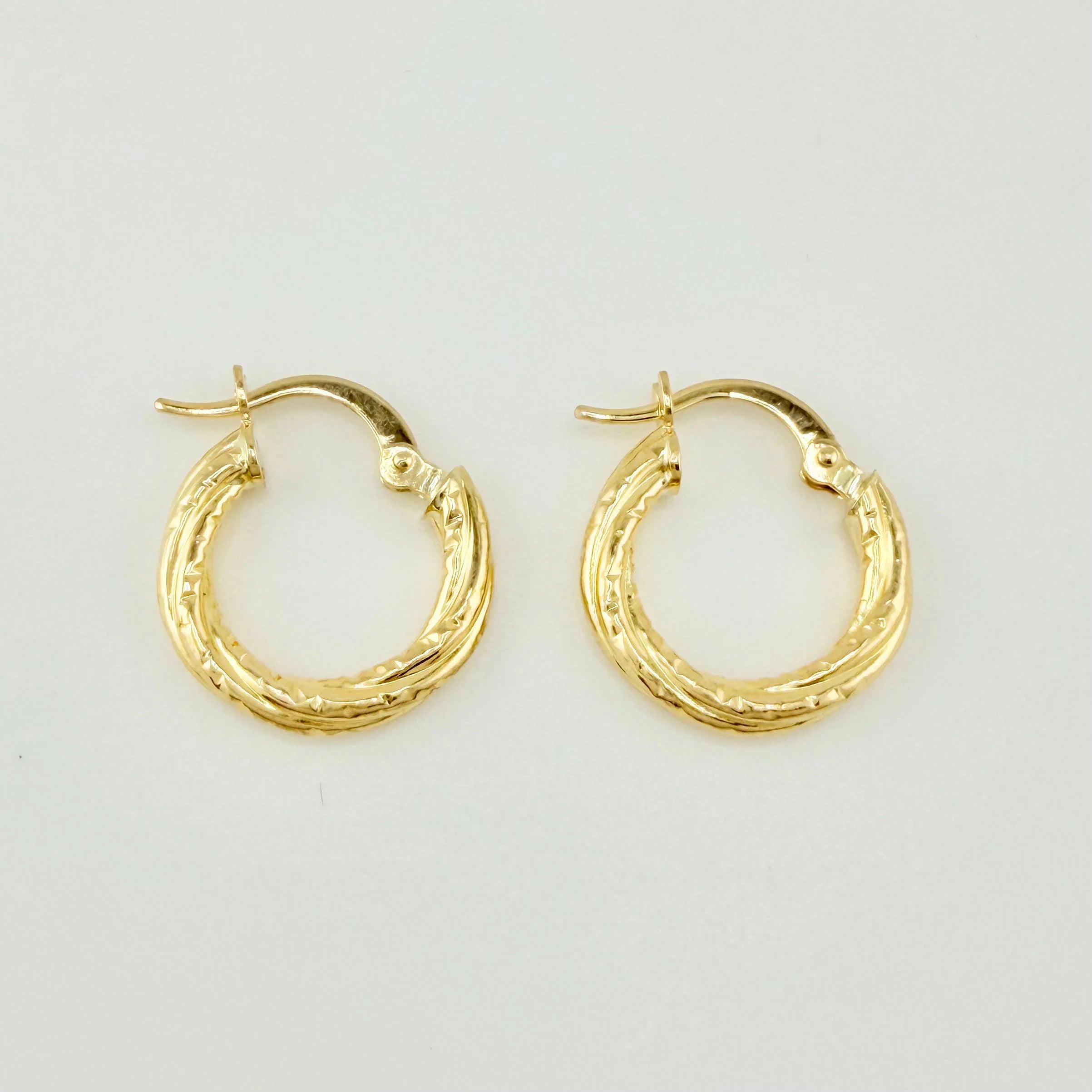 Candongas Sofi 1gr / 1/2 in / Oro Amarillo 18K