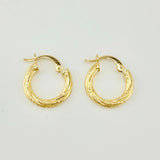 Candongas Sofi 1gr / 1/2 in / Oro Amarillo 18K