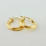 Candongas Sofi 1gr / 1/2 in / Oro Amarillo 18K