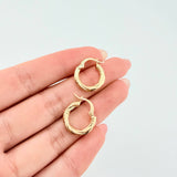 Candongas Sofi 1.5gr / 3/4 in / Oro Amarillo 18K