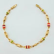 Pulso Rustico Barril 4.4gr / 8 1/4 in / 4.15mm Oro Amarillo 18K
