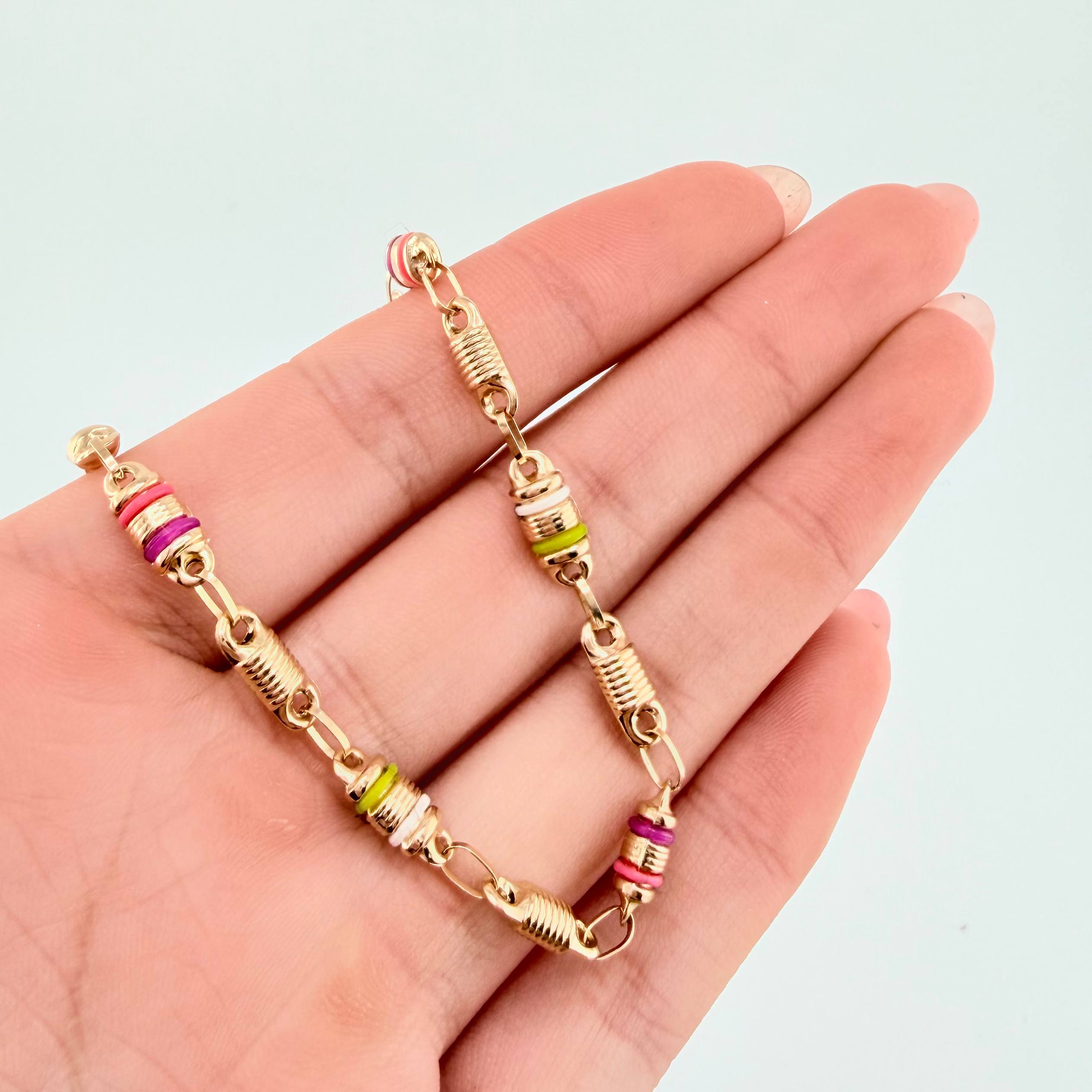 Pulso Rustico Barril 4.4gr / 8 1/4 in / 4.15mm Oro Amarillo 18K