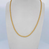 Military Type Chain 7.65gr / 50.3cm / +3 18K Gold &