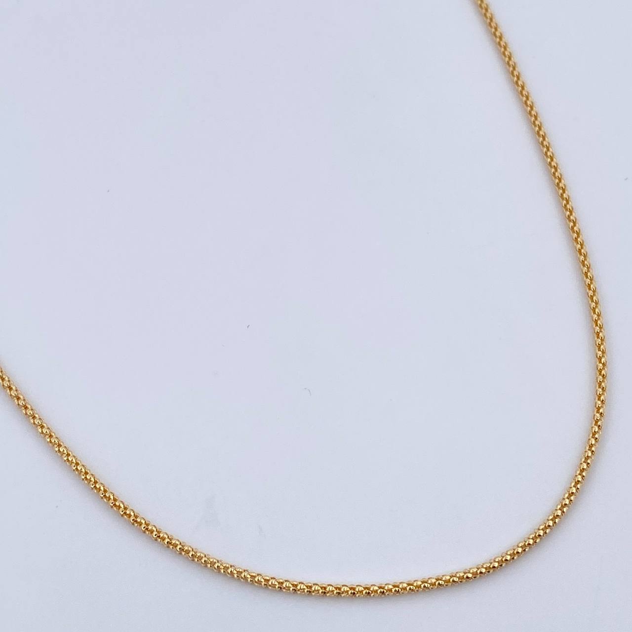 Cadena Cordon 1.85gr / 45cm / +3 Oro 18K &