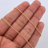 Cadena Cordon 1.85gr / 45cm / +3 Oro 18K &