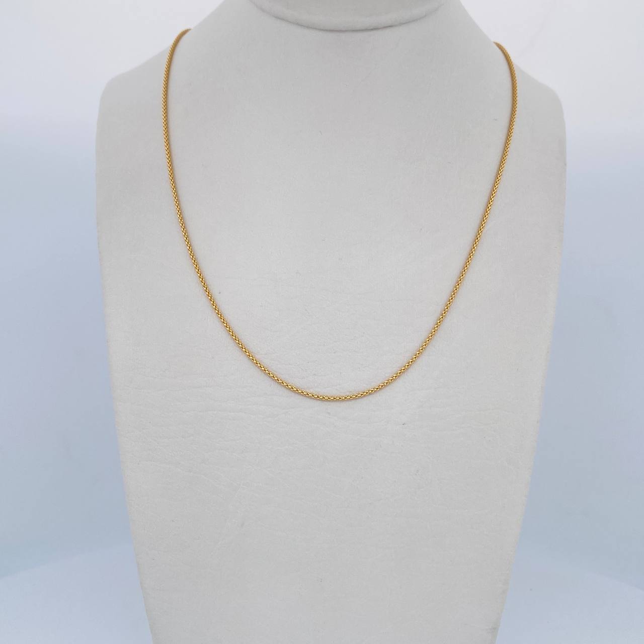 Cadena Cordon 1.85gr / 45cm / +3 Oro 18K &
