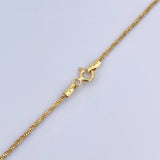 Cadena Veneciana 3.05gr / 44.5cm / +3 Oro 18K &