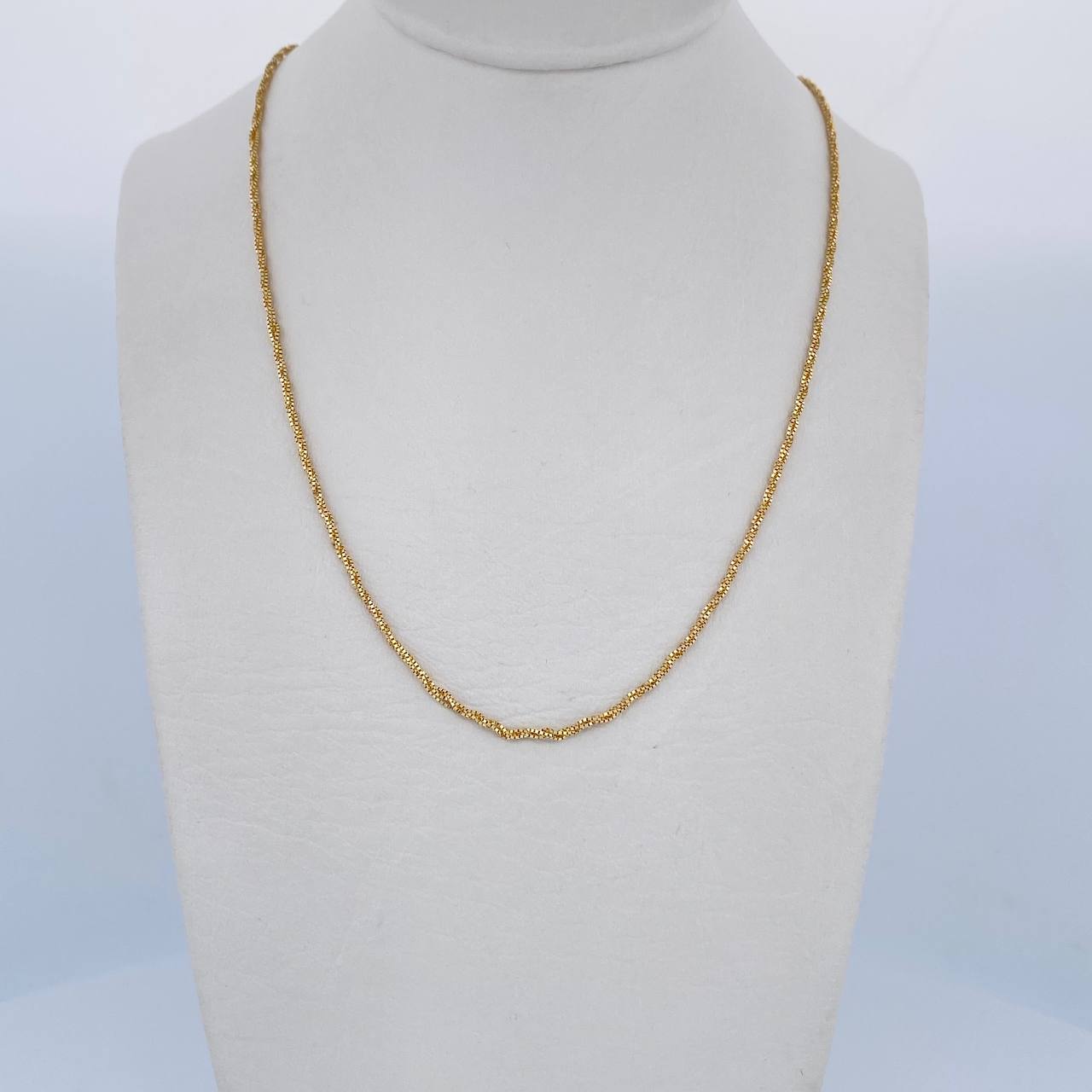 Cadena Veneciana 3.05gr / 44.5cm / +3 Oro 18K &