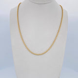 Cadena Militar 7.45gr / 45.3cm / +3 Oro 18K &