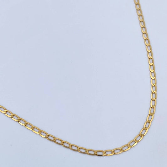 Cadena Espiga 1.8gr / 45.7cm / +3 Oro 18K &