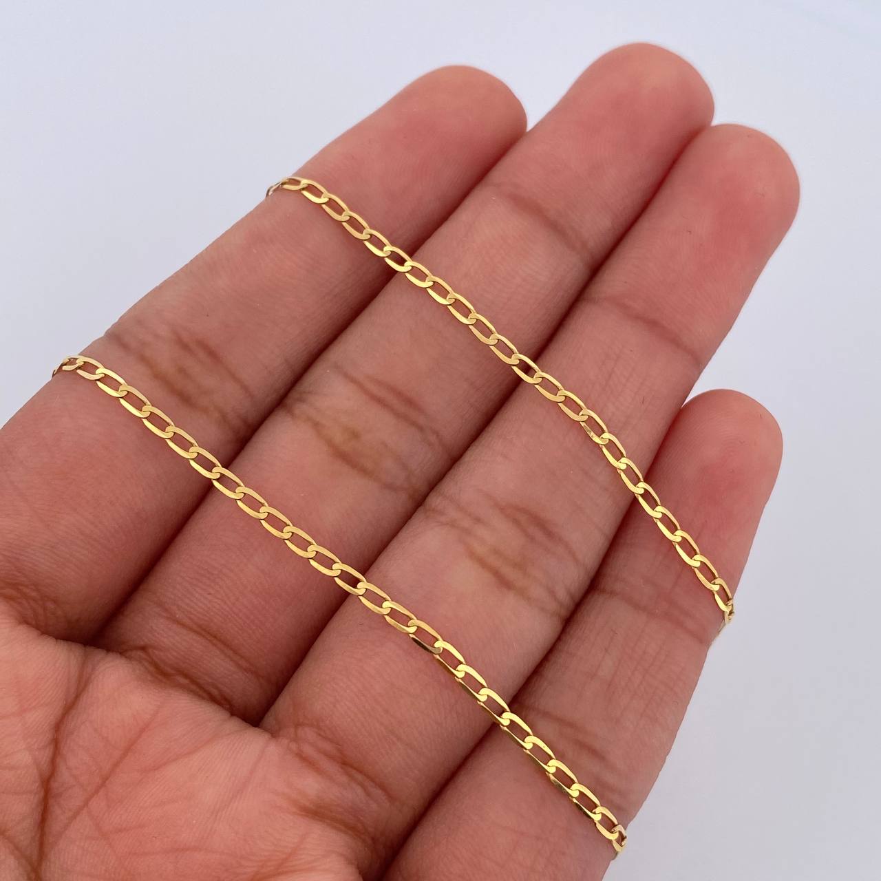 Cadena Espiga 1.8gr / 45.7cm / +3 Oro 18K &