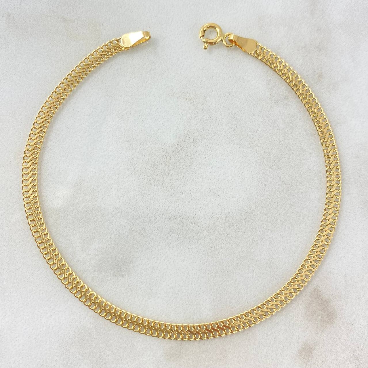Pulso Sedusa 1.6gr / 19cm / 2.9mm Oro Amarillo +3 18K