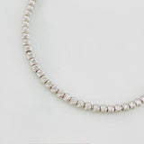Pulso Modulable Tipo militar 4g / 7 3/4 in - 7 in / 3mm Oro Blanco 18K