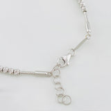 Pulso Modulable Tipo militar 4g / 7 3/4 in - 7 in / 3mm Oro Blanco 18K