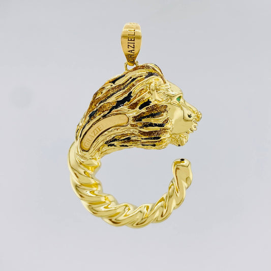 Dije León 2.9g / 2 in Oro Amarillo 18K