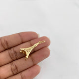 Dije Torre Eiffel 1.65g / 1 1/4 in Oro Amarillo 18K