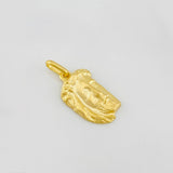 Dije Rostro cristo 0.7g / 3/4 in Oro Amarillo 18K