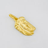 Dije Rostro cristo 0.7g / 3/4 in Oro Amarillo 18K