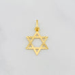 Dije Estrella de david 0.75g / 3/4 in Oro Amarillo 18K