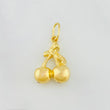 Dije Cerezas 1.25g / 1 in Oro Amarillo 18K