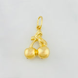 Dije Cerezas 1.25g / 1 in Oro Amarillo 18K