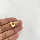 Dije Cerezas 1.25g / 1 in Oro Amarillo 18K