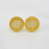 Topos Tribal 3.1g / in / 12.4mm Oro Amarillo 18K