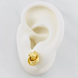 Topos Nudo 1.95g / in / 10.3mm Oro Amarillo 18K