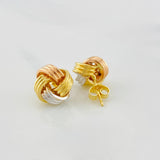 Topos Nudo 2.55g / in / 10.8mm Tres Oros 18K