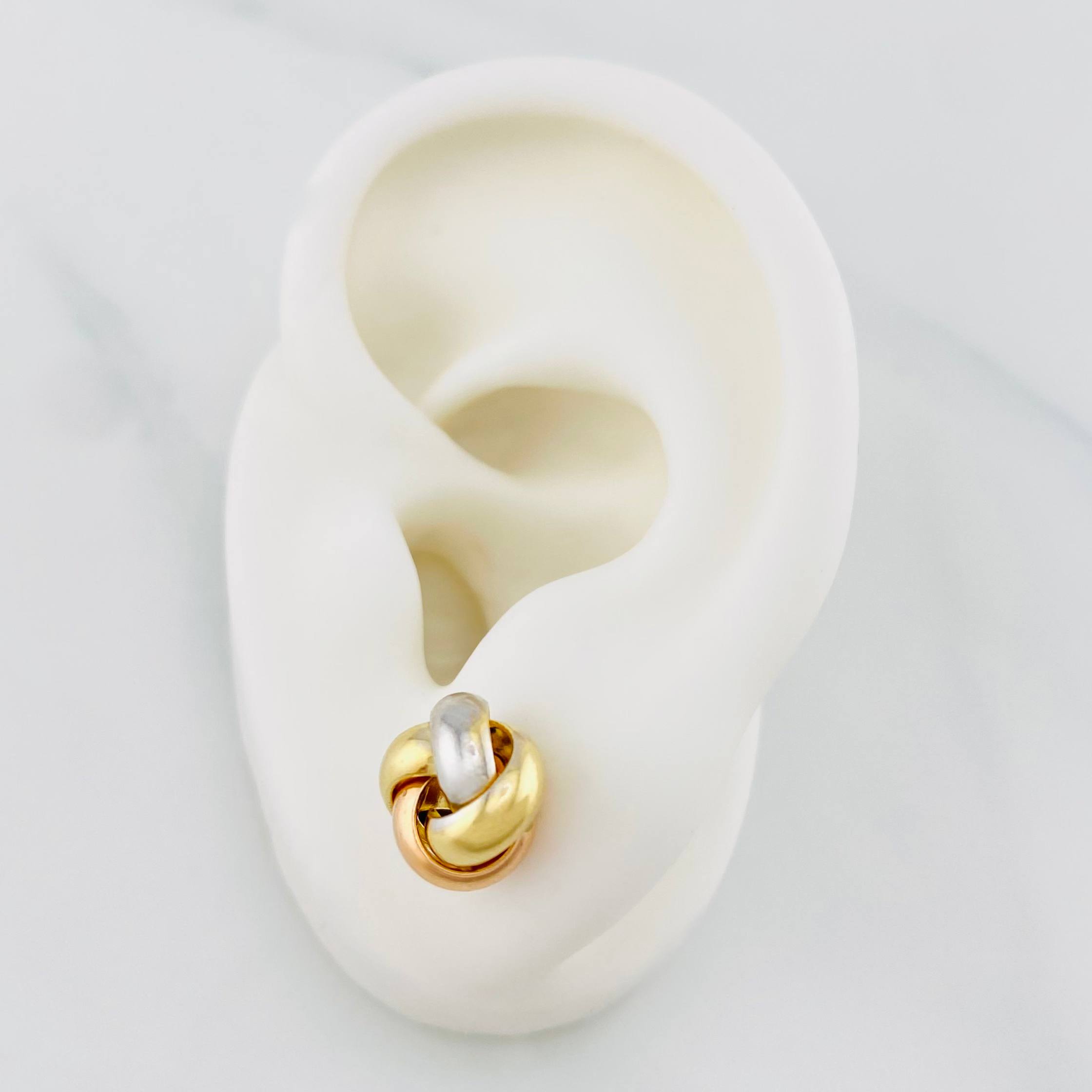 Topos Nudo 1.8g / in / 9.4mm Tres Oros 18K