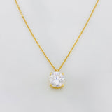 Cadena Aro seguido cuatro garras 2.1g / 17 3/4 in- 16 1/2in / 0.6mm Oro Amarillo 18K