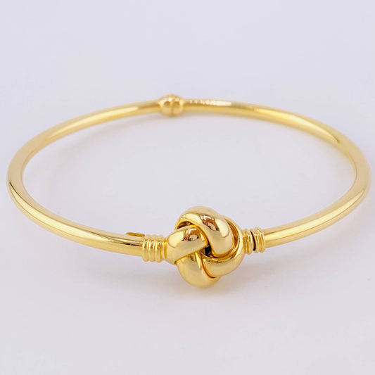 Pulso Aro Nudo 4.75g / 7 3/4 in / 2.9mm Oro Amarillo 18K