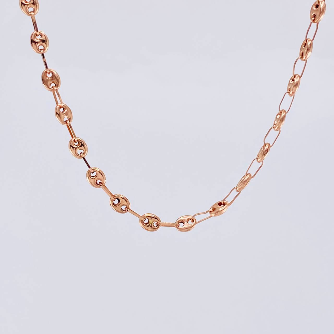 Cadena Gc 7.3g / 23 1/2 in / 4mm Oro Rosa 18K (Oferta)