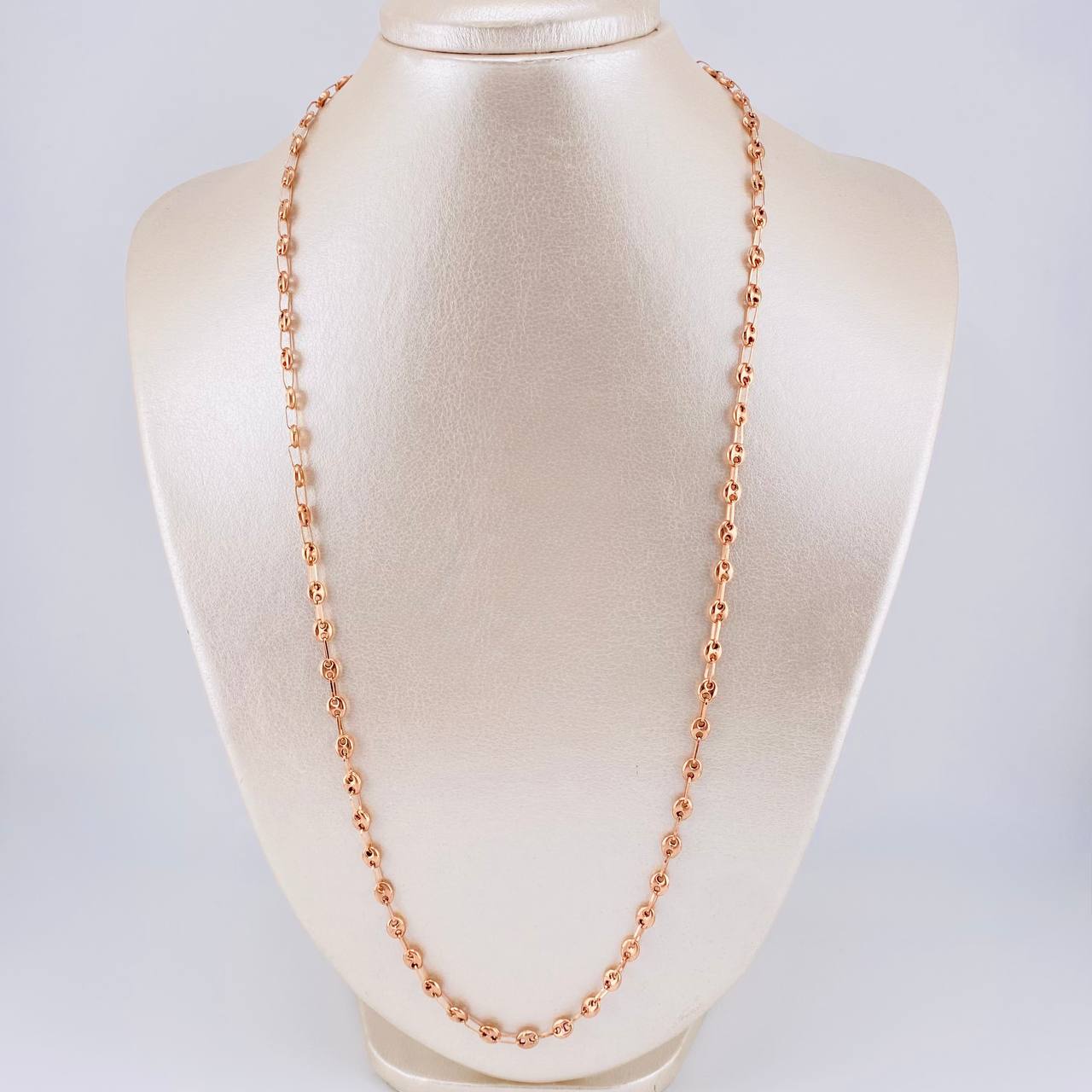 Cadena Gc 7.3g / 23 1/2 in / 4mm Oro Rosa 18K (Oferta)