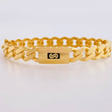 Pulso Monaco 10g / 6 3/4 in / 7.5mm Oro Amarillo 18K