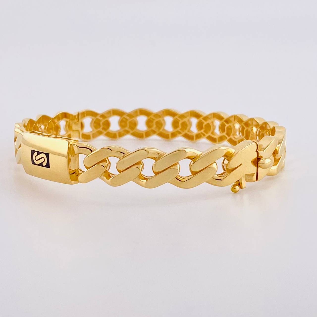 Pulso Monaco 10g / 6 3/4 in / 7.5mm Oro Amarillo 18K