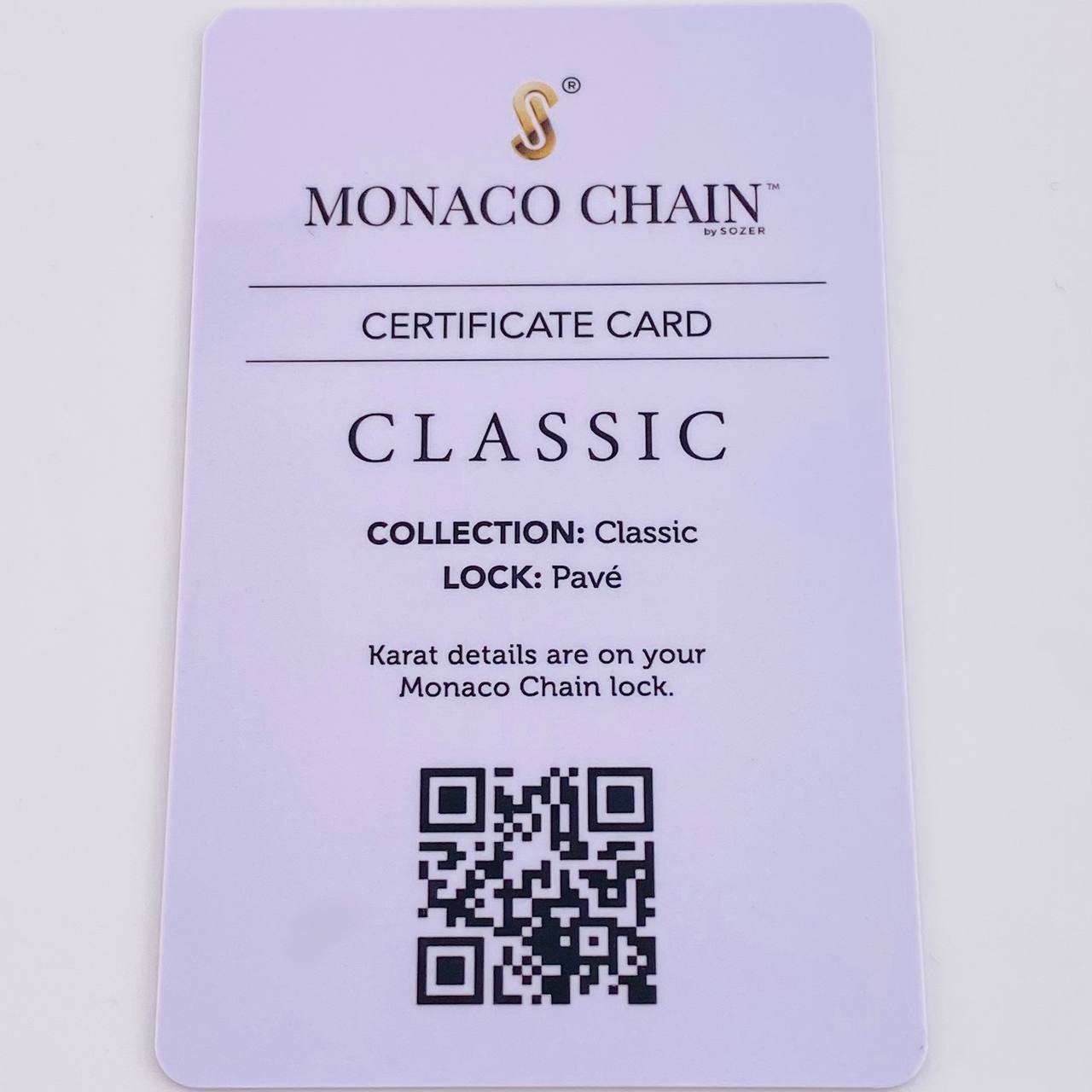 Bracelet Monaco 10g / 6 1/2 in / 7.8mm Yellow Gold 18K