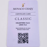 Bracelet Monaco 10g / 6 1/2 in / 7.8mm Yellow Gold 18K