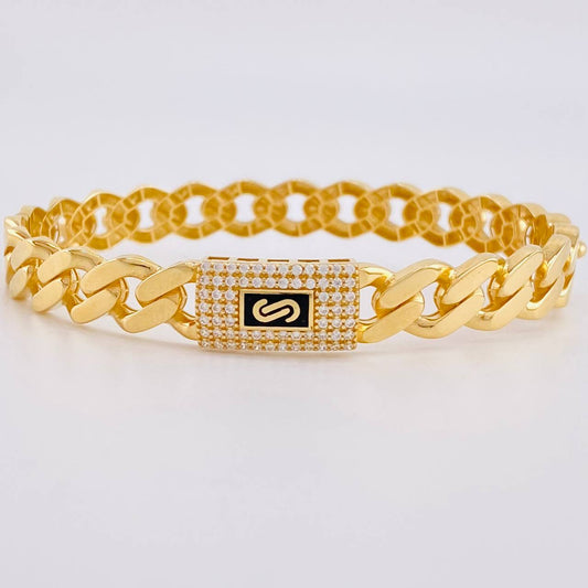 Pulso Monaco 10.85g / 7 in / 7.5mm Oro Amarillo 18K
