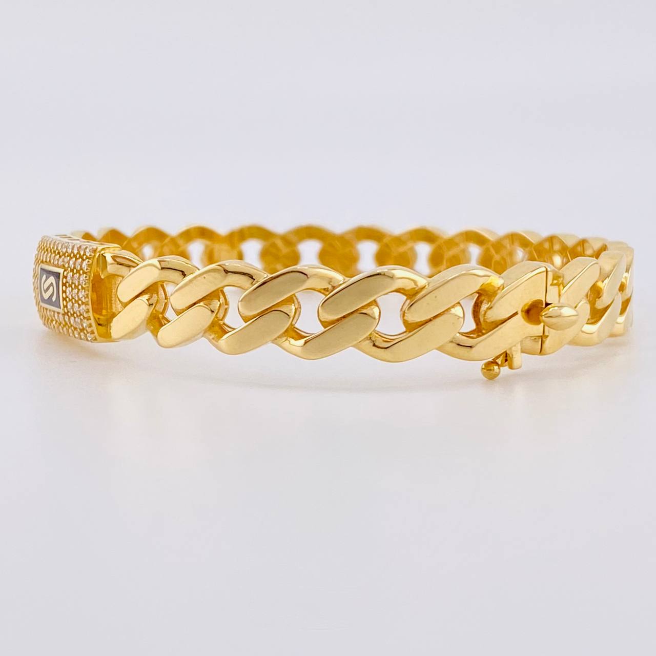 Pulso Monaco 10.85g / 7 in / 7.5mm Oro Amarillo 18K