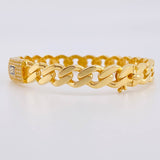 Bracelet Monaco 10g / 6 1/2 in / 7.8mm Yellow Gold 18K