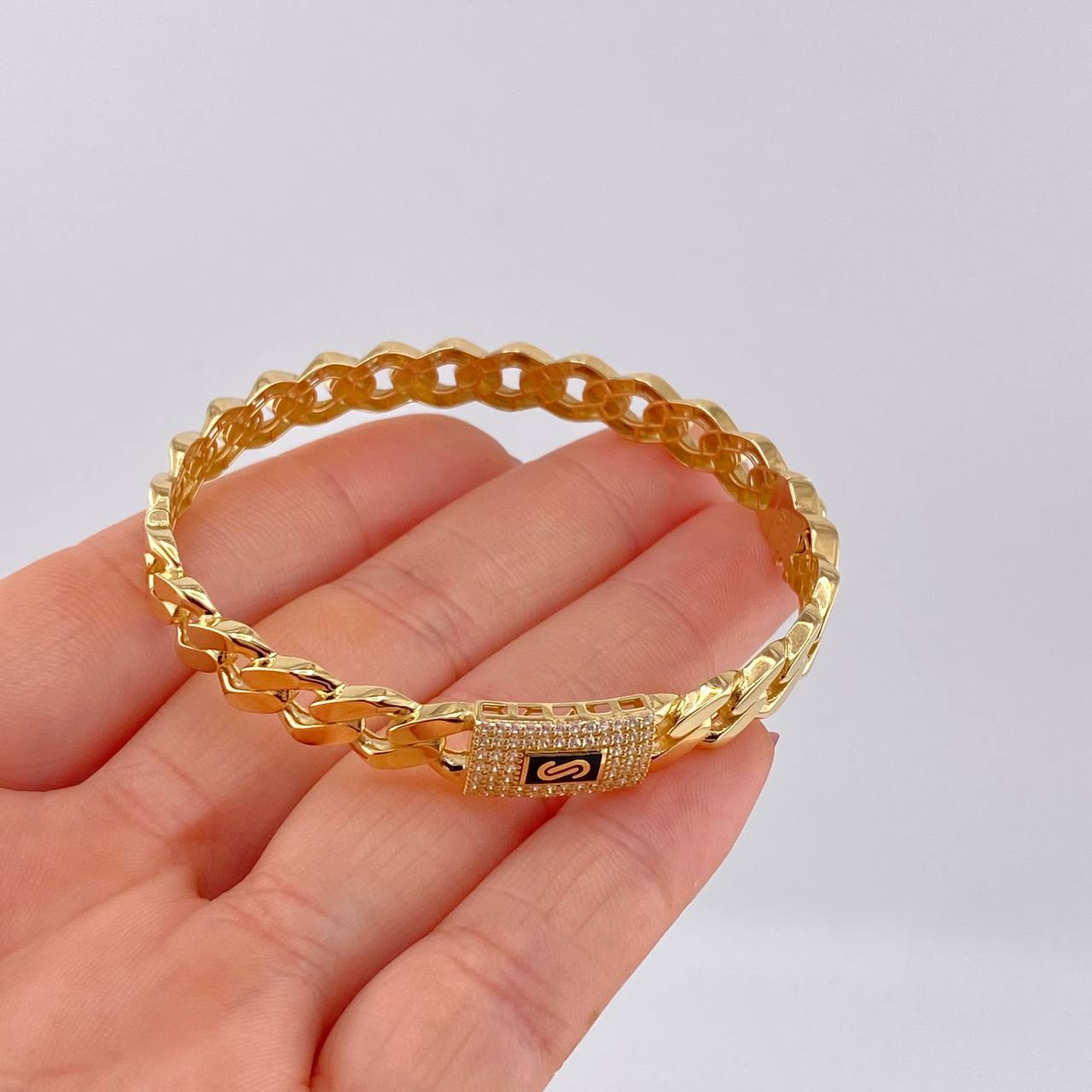 Pulso Monaco 10.85g / 7 in / 7.5mm Oro Amarillo 18K