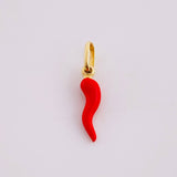 Dije Chile jalapeño 0.35g / 3/4 in Oro Amarillo 18K