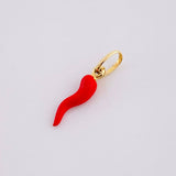 Dije Chile jalapeño 0.35g / 3/4 in Oro Amarillo 18K