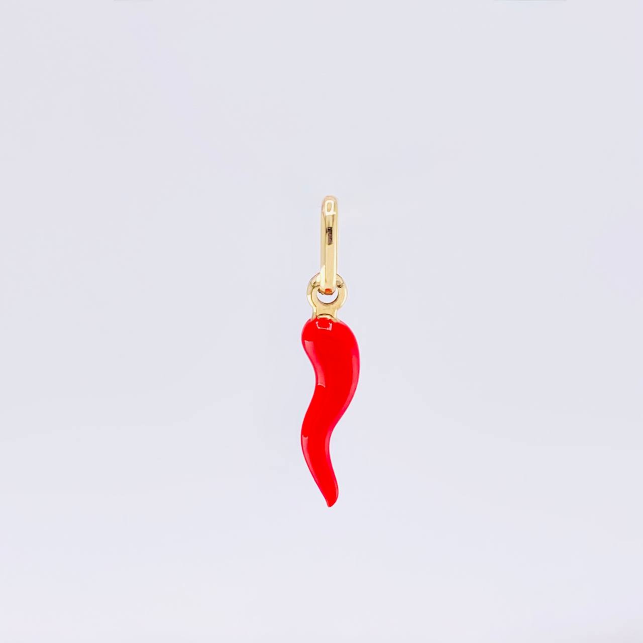 Dije Chile jalapeño 0.35g / 3/4 in Oro Amarillo 18K
