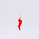 Dije Chile jalapeño 0.35g / 3/4 in Oro Amarillo 18K