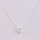 Cadena Veneciana Dije Corazón 1.8g / 44.9cm / 0.8mm Plata 925