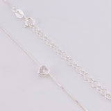 Cadena Veneciana Dije Corazón 1.8g / 44.9cm / 0.8mm Plata 925